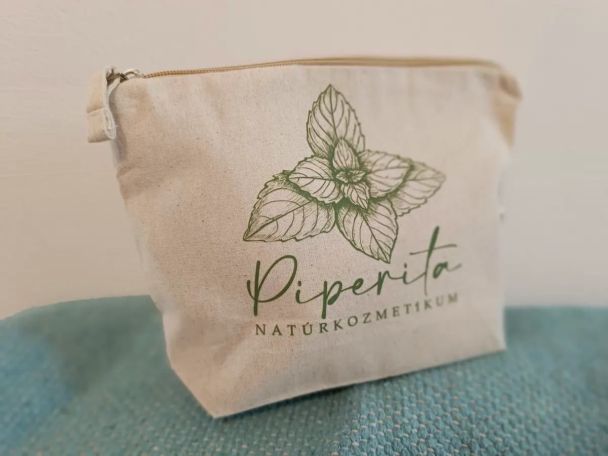 Vászon neszeszer Piperita neszeszer vászonból