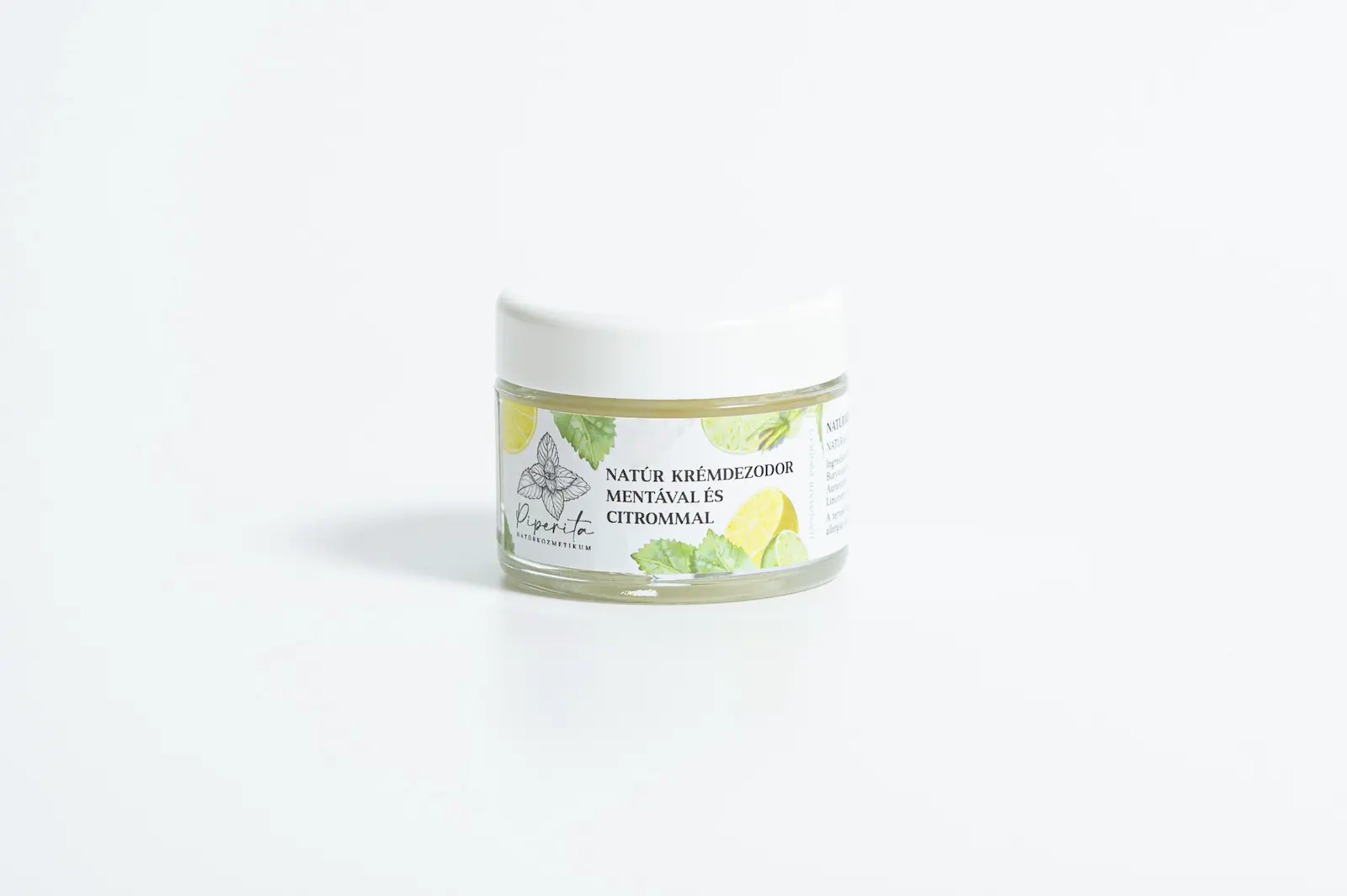 Menta-citrom-lime krémdezodor Krémdezodor a Piperitától menta-citrom-lime illatban